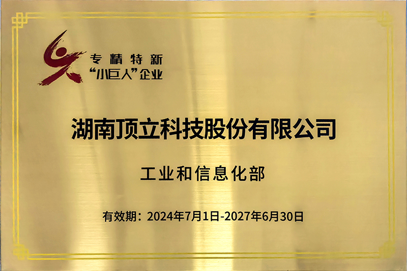 专精特新小巨人企业